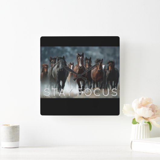 Een mooie wandklok (Huis)