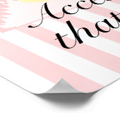 Een mooie Wardrobe! Poster (Hoek)