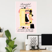 Een mooie Wardrobe! Poster (Thuiskantoor)