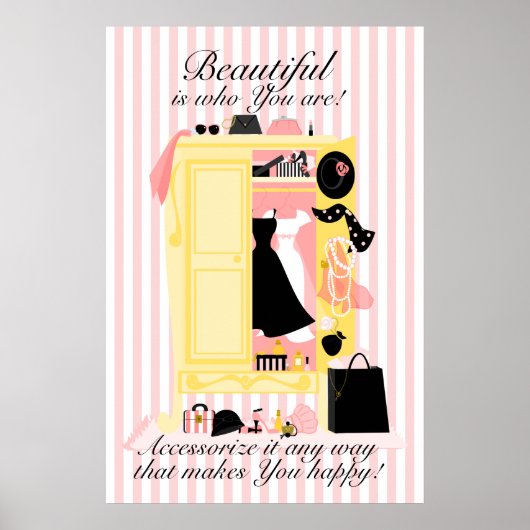 Een mooie Wardrobe! Poster (Voorkant)