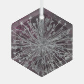 Een mooie wiet glas ornament (Voorkant)