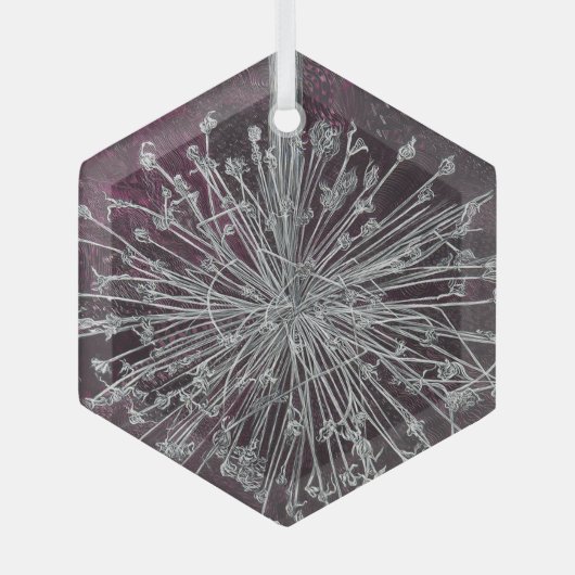 Een mooie wiet glas ornament (Voorkant)