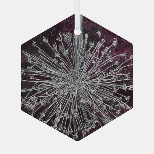 Een mooie wiet glas ornament (Achterkant)