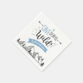 Een mooie wilde avontuur papier servetten jongen (Hoek)