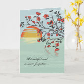 Een mooie ziel... Rouwkaarten Kaart (Gele Bloem)