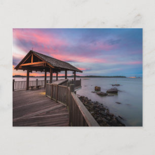 Een mooie zon briefkaart