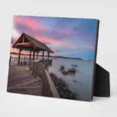 Een mooie zon fotoplaat (Zijkant)