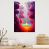 Een mooie zon poster (Keuken)