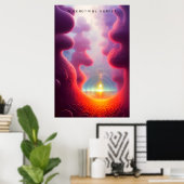 Een mooie zon poster (Thuiskantoor)