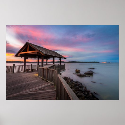 Een mooie zon poster (Voorkant)