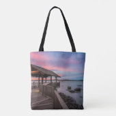 Een mooie zon tote bag (Achterkant)