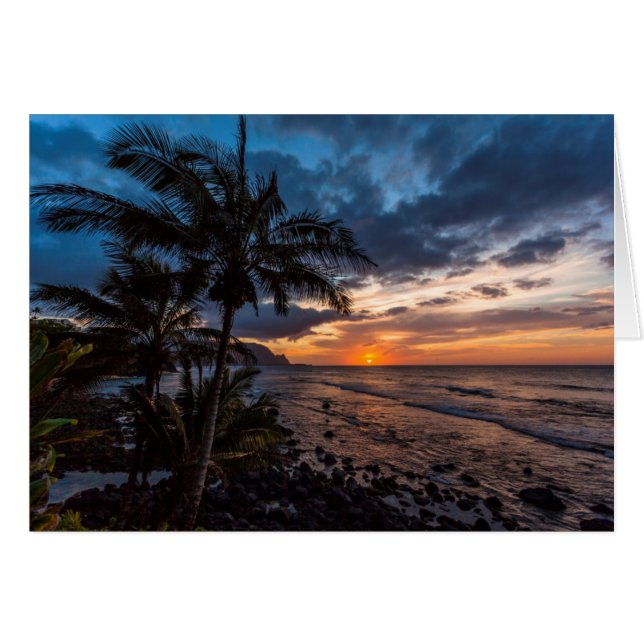 Een mooie zonsondergang (Voorkant Horizontaal)