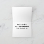 EEN MOOIE ZONSONDERGANG IN HUIS OF ***JE VERJAARDA KAART (Binnen)