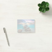Een mooie zonsondergang over Grace Bay | Turks- en Post-it® Notes (Kantoor)
