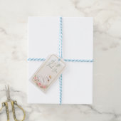 Eén Mooie Zwaan Gift Tag Cadeaulabel (Met Touw)