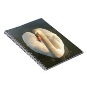 Een mooie zwaan notitieboek (Rechterzijde)