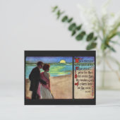 Een moonlight-rol briefkaart (Staand voorkant)