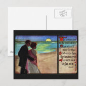 Een moonlight-rol briefkaart (Voorkant / Achterkant)
