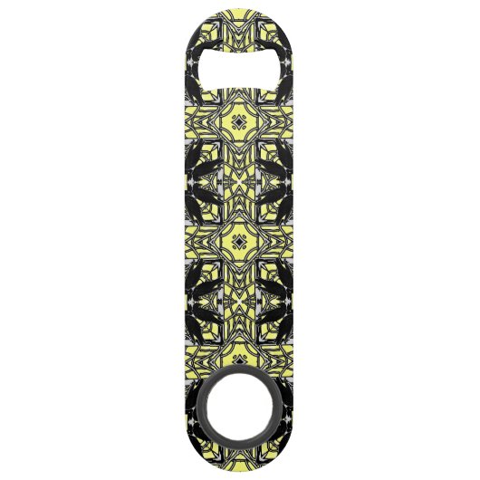 Een moord op het Crows Kaleidoscoop Square Speed Flessenopener (Voorkant)