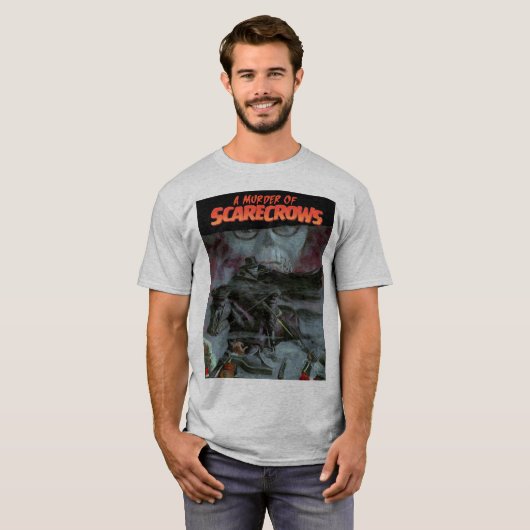 Een moord op Scarecrows basis t-shirt (Voorkant volledig)