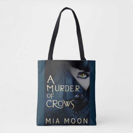 Een moord van kraaien tote bag (Voorkant)