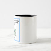 Een mop van een mam tweekleurige koffiemok (Center)