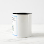 Een mop van een mam tweekleurige koffiemok (Center)