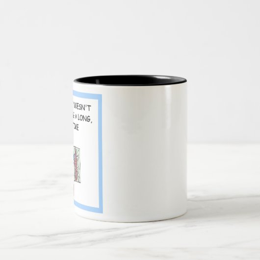 Een mop van een mam tweekleurige koffiemok (Center)