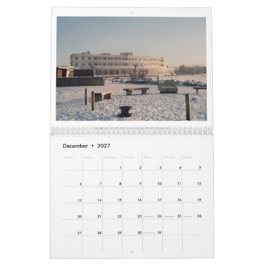 Een Morecambe Bay-agenda Kalender (Dec 2027)