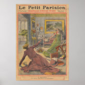 Een morele duel tussen vrouwen poster (Voorkant)