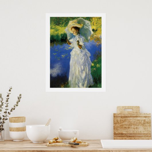 Een morning Walk Poster (Keuken)