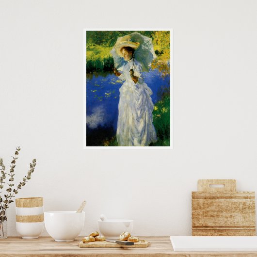 Een morning Walk Poster (Keuken)