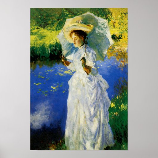 Een morning Walk Poster (Voorkant)