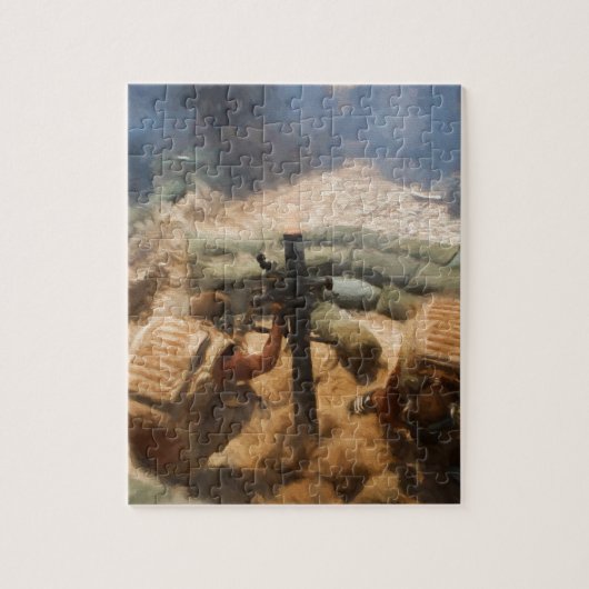 Een Mortar ontsteken Legpuzzel (Verticaal)