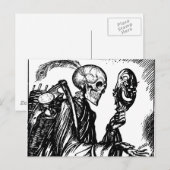 Een morte chama briefkaart (Voorkant / Achterkant)