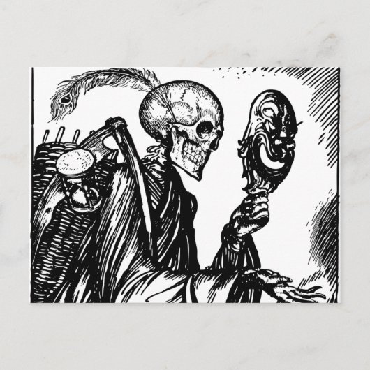 Een morte chama briefkaart (Voorkant)