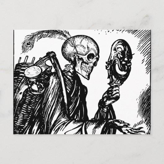 Een morte chama briefkaart (Voorkant)