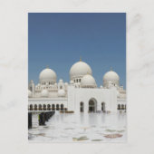 Een moskee in Abu Dhabi Briefkaart (Voorkant)