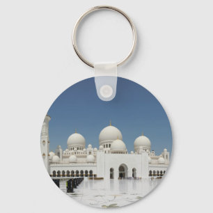 Een moskee in Abu Dhabi Sleutelhanger
