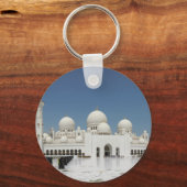 Een moskee in Abu Dhabi Sleutelhanger (Voorkant)
