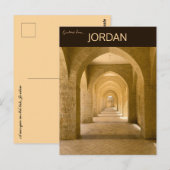 Een moskee in Mu'tah Jordanië Briefkaart (Voorkant / Achterkant)