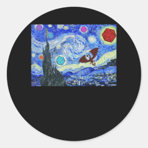 Een motif die de DM waard is Ronde Sticker