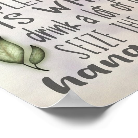 Een Motivatie Poster van het Wisdom van de Groot 1 (Hoek)