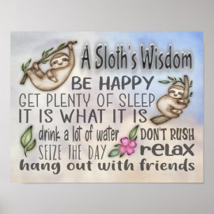 Een Motivatie Poster van het Wisdom van de Groot 1