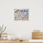 Een Motivatie prijsopgave voor het Wisdom van een  Poster (Keuken)