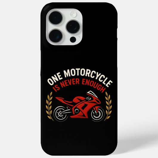Eén motor nooit genoeg Motorverslaving Case-Mate iPhone Case (Achterkant)