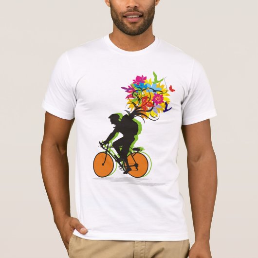 Een motorpak natuur t-shirt (Voorkant)