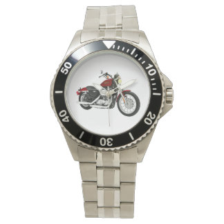 Een motorpolshorloge horloge
