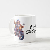 Een motorrijwiel koffiemok (Voorkant links)