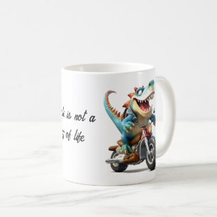 Een motorrijwiel koffiemok